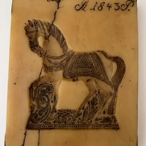 Beeswax Horse (Designed in 1843)