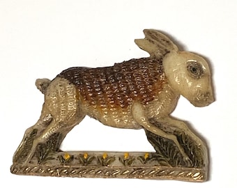Hand Crafted German Hare Wax Ornament
