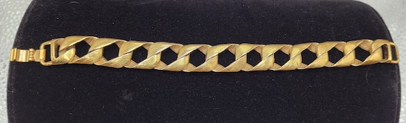 Chunky Gold KJL Kenneth J Lane Bracelet - image 1