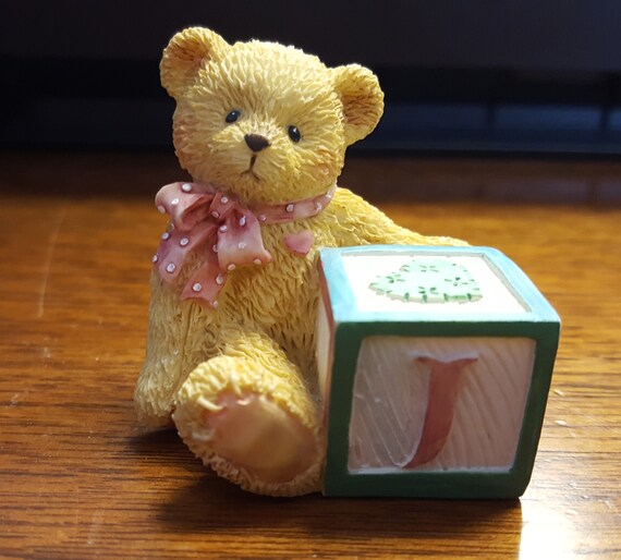 teddy bear with initial