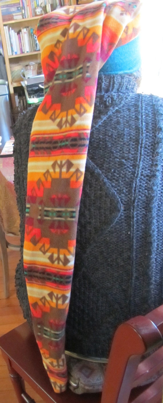 Elf Hat and Scarf, Warm and Cozy, Colorful Southwestern  display picture 2