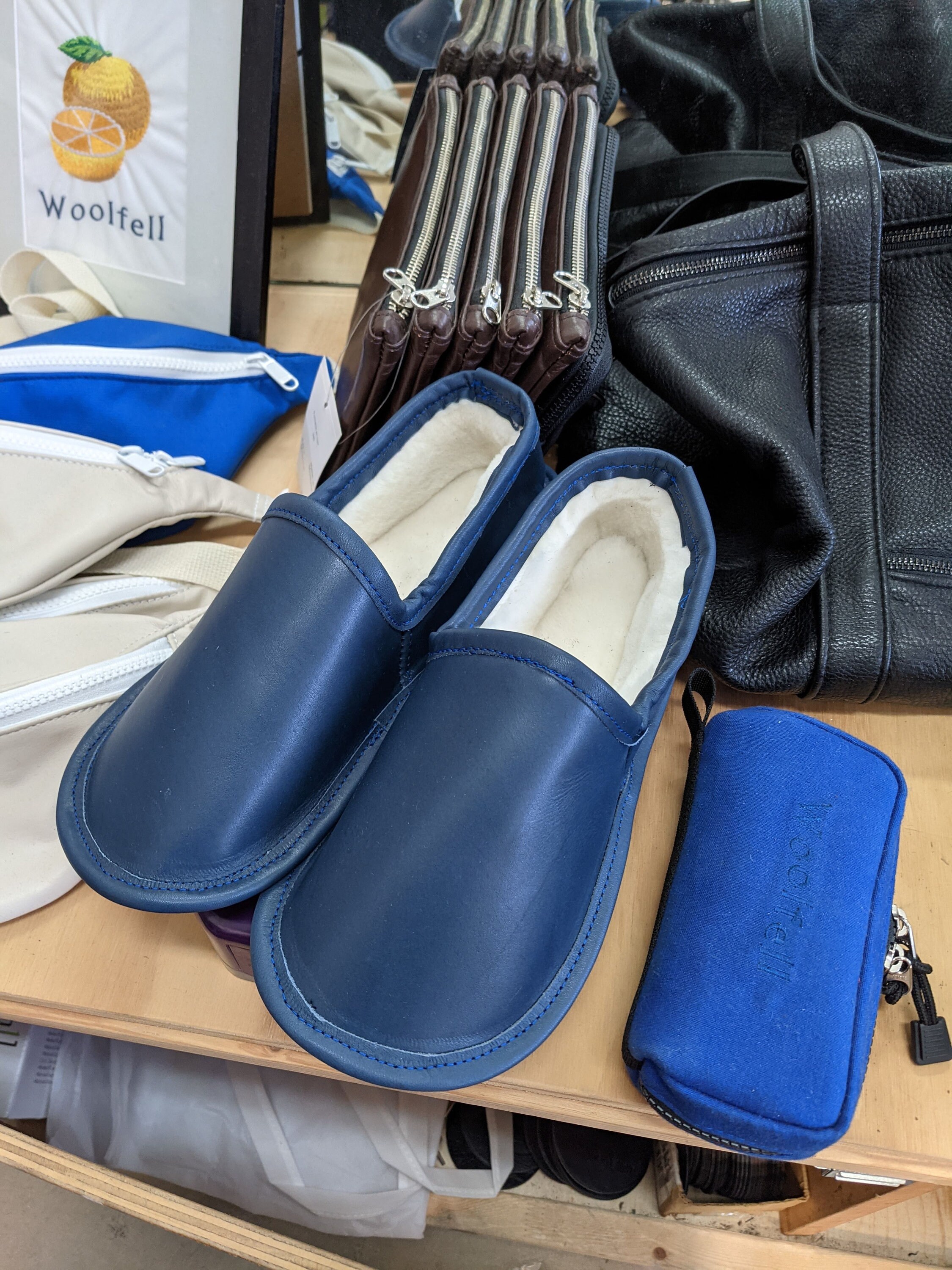 Donna Uomo Pantofole Lana Di Pecora Scarpe Invernali Pelle Pantofole Unisex #353 - Foto 8