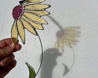 Stained Glass Cone Flower