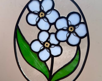 Stained Glass Forget Me Not!