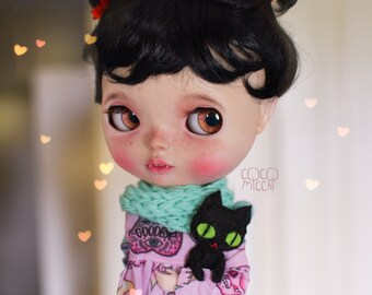 Custom Blythe doll: Kiki by cocomicchi