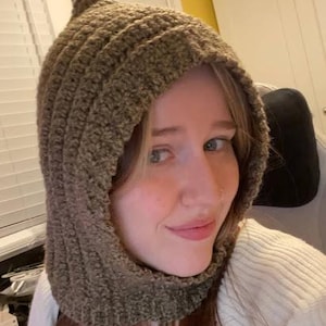 Balaclava Crochet Pattern | Crochet Hood Pattern | Balaclava Pattern | Crochet Balaclava | Crochet Custom Hood
