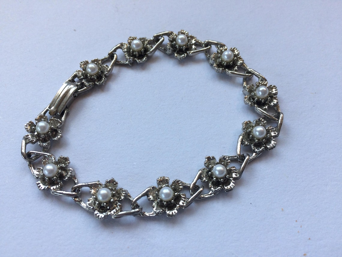 Marcasite marcasite bracelet bracelet bangle silver | Etsy