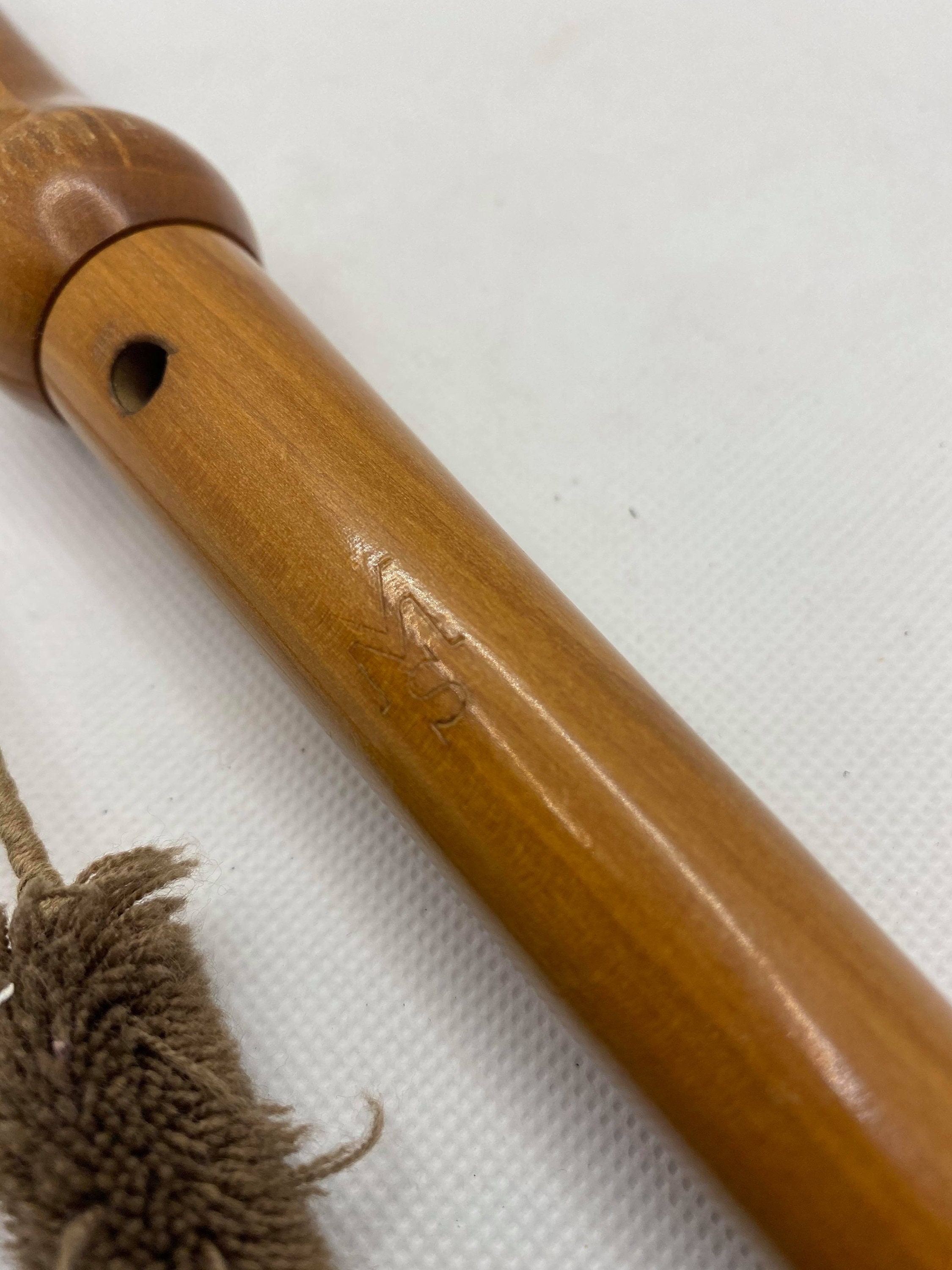 Wooden recorder German recorder musical instrument German Etsy