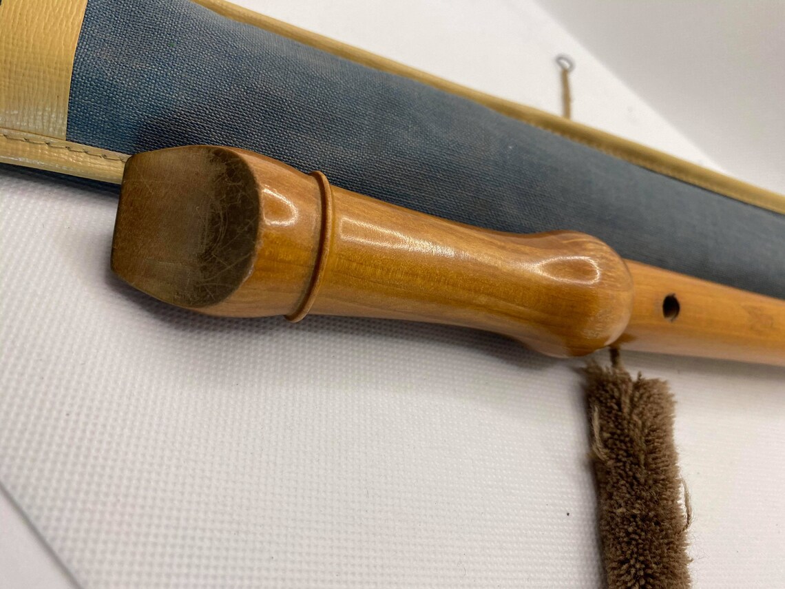 Wooden recorder German recorder musical instrument German Etsy