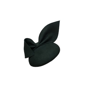 Races Hat MARIE | Black Hat | Felt Percher | Ascot Hats | Derby | Wedding Hat | Fascinator | Cocktail Hat | Womens Hat | Fashion | Pillbox