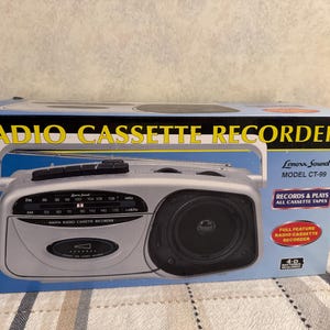 Vintage Radio Cassette Recorder