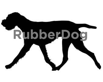 WIREHAIRED VIZSLA Design - Digital Clip Art Graphics for Personal or Commercial Use