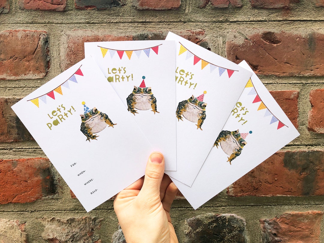 Printable Party Invitation, Birthday Invitation, Instant Download ...