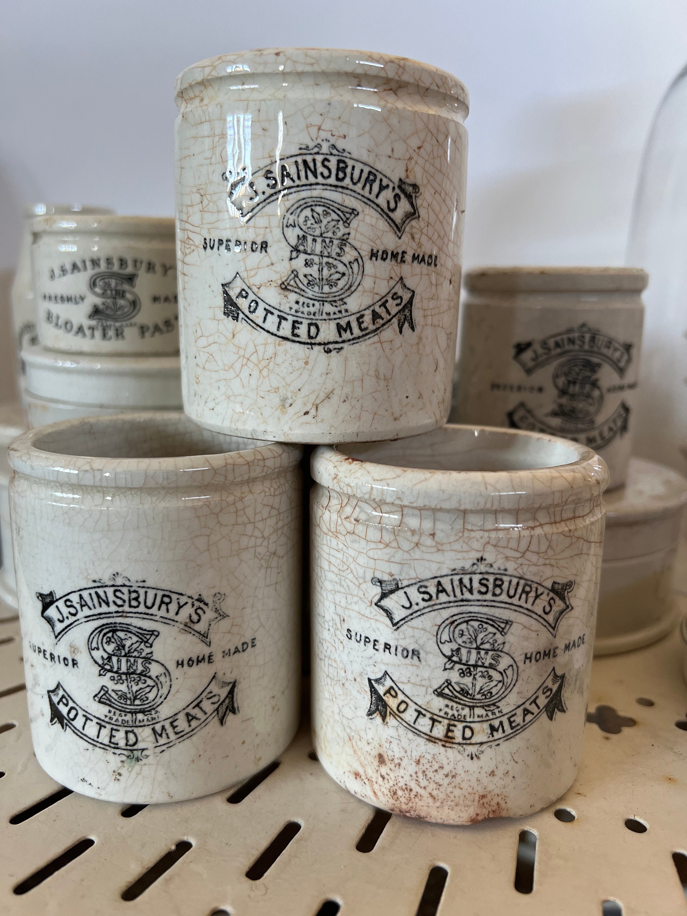 Antique Potted Meat - Etsy