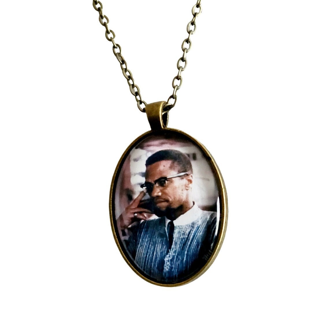 Nipsey hussle malcolm cheap x necklace