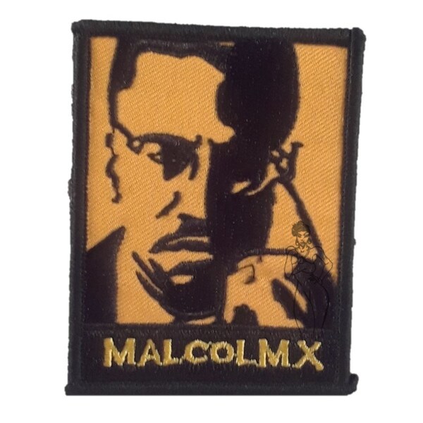 Malcolm X Pin Etsy