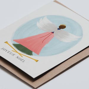Joyeux Noel - Angel Christmas Card