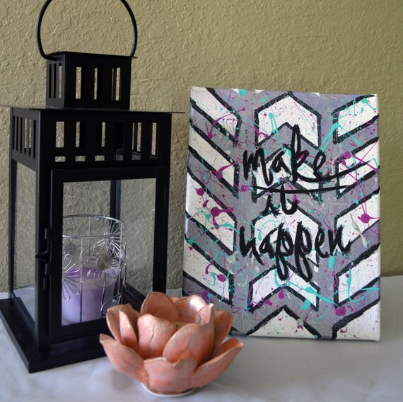 Purple Magenta Teal Silver Abstract Herringbone Splatter - Purple And Silver Canvas Wall Art Purple Magenta Teal Silver Abstract Herringbone Splatter - Purple And Silver Canvas Wall Art