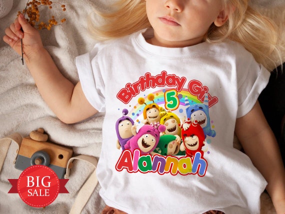 Custom Oddbods Birthday Shirt Oddbods 