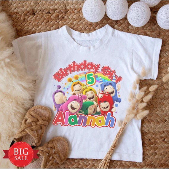 Custom Oddbods Birthday Shirt Oddbods 