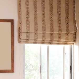 Flat Roman shades custom made image 1