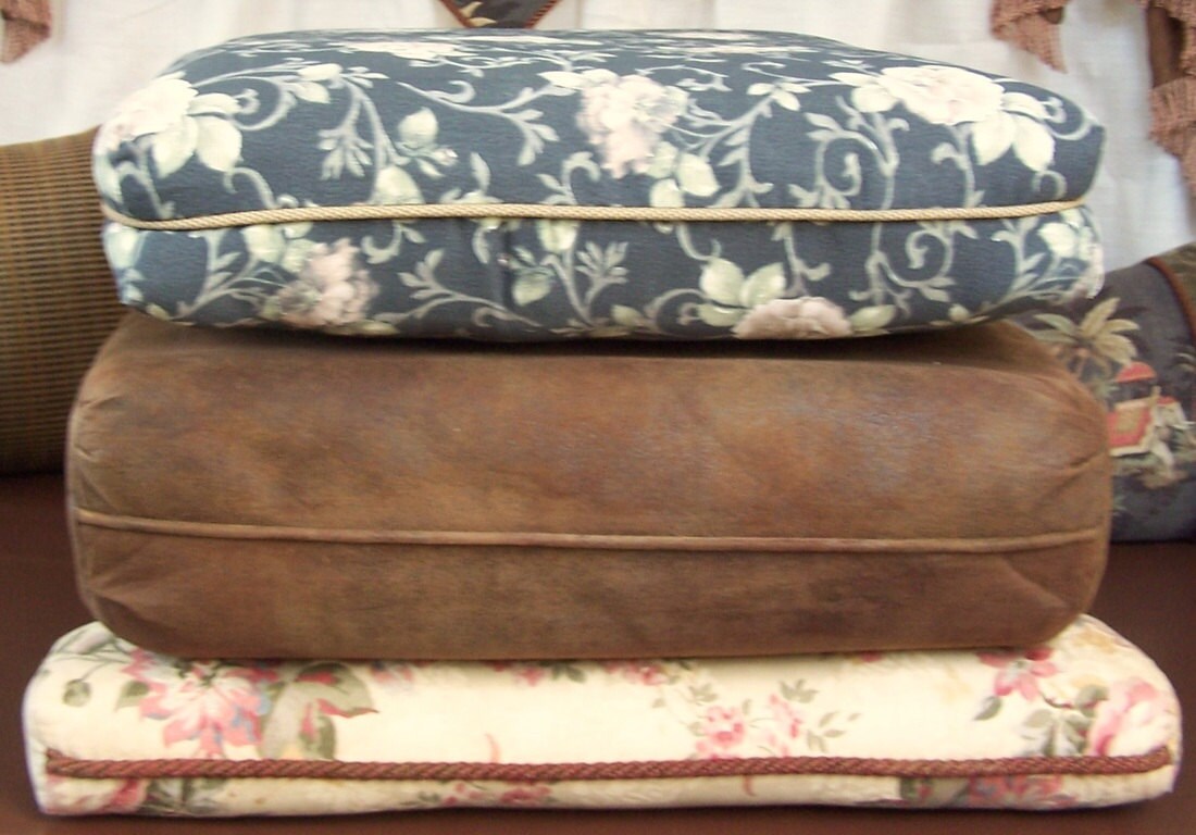 Custom Cushions Made to Measure Your Choice of Fabrics Fun Florals Etsy