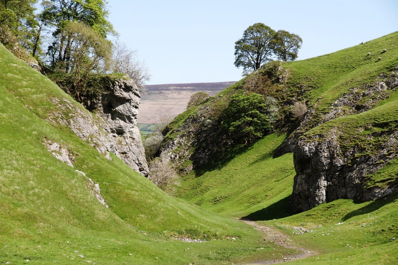 Cave Dale Castleton Derbyshire Dales Fine Art Photographic Etsy