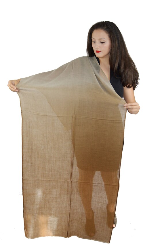 cashmere shawl with sleeves