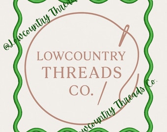 Diseño de bordado ITH In The Hoop (descarga digital) Servilleta de cóctel personalizada