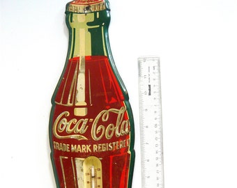 1950's Tin Coca Cola Thermometer