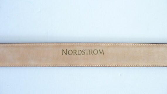 Vintage Leather Belt by Nordstroms Department Sto… - image 8