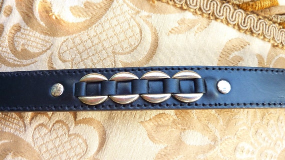 Vintage Fossil Leather Belt New Old Stock - image 5