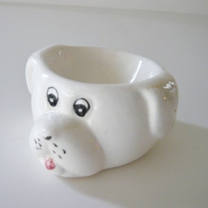 Vintage Egg Cup - Animal - Dog