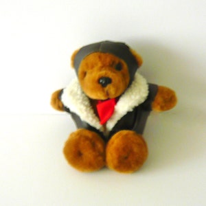 Collectible Teddy Bear Born to Fly USA Aviator image 5