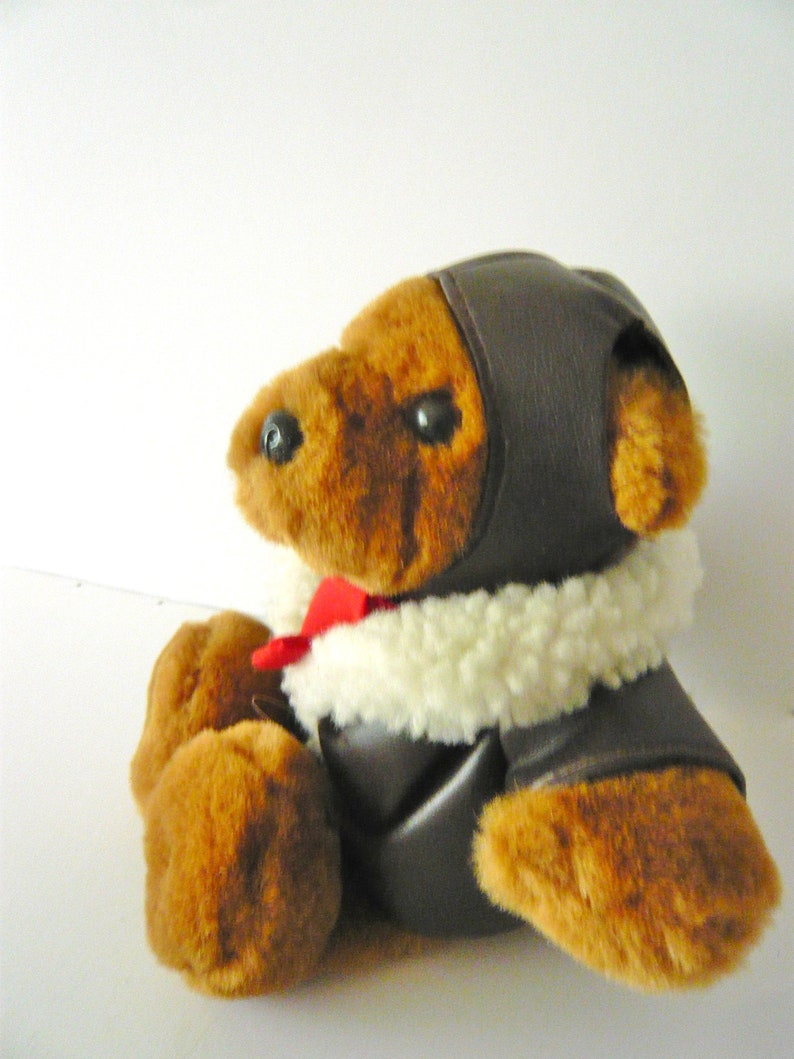Collectible Teddy Bear Born to Fly USA Aviator image 7