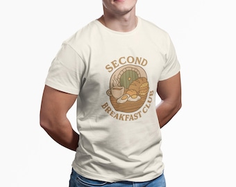 Second Breakfast Club T-Shirt: Hobbitcore Comfort Colors Tee