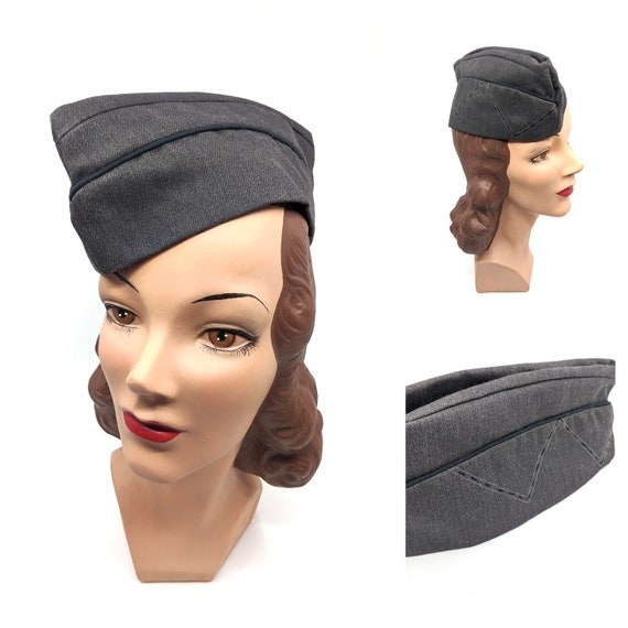 Garrison Cap Dark Grey Denim 
