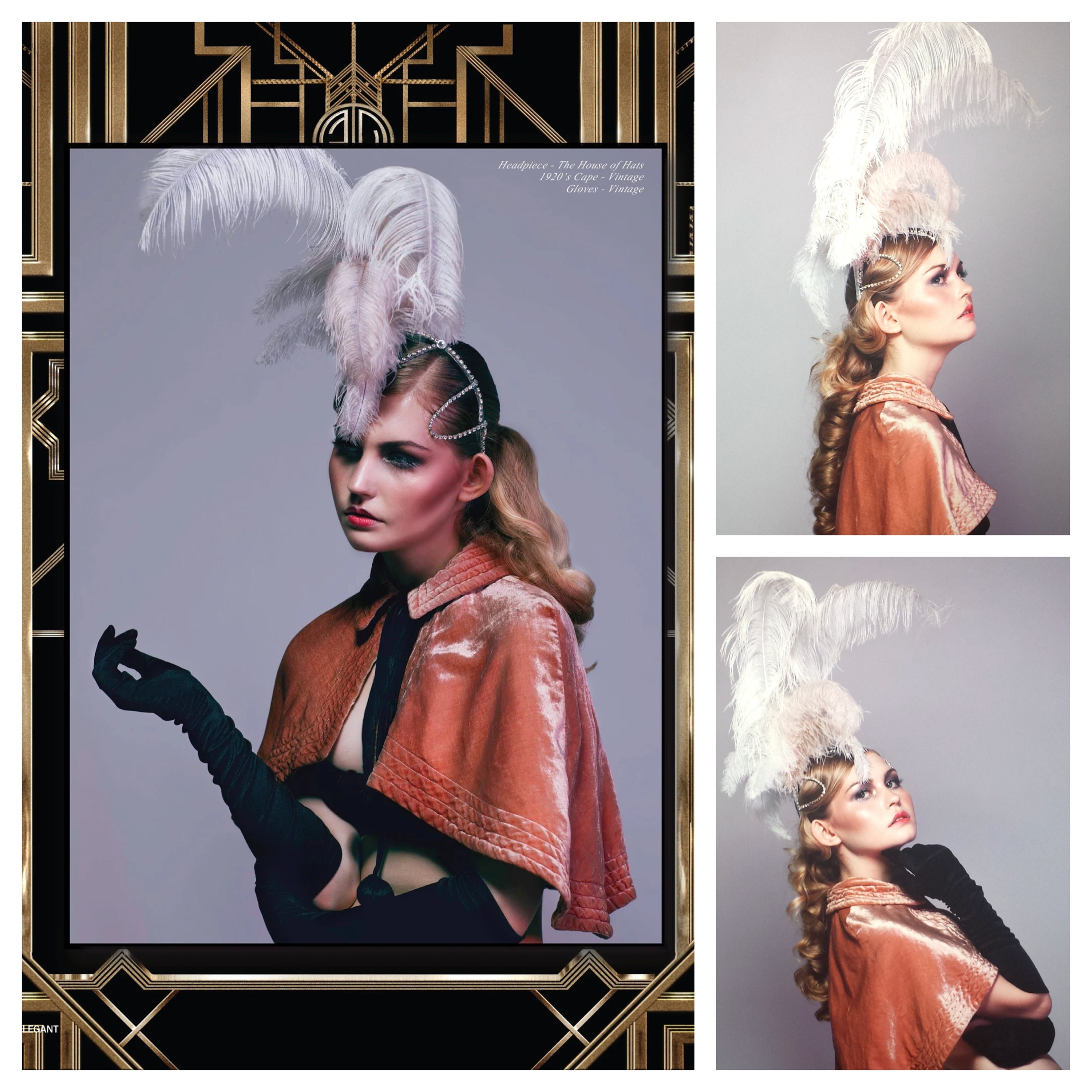 diy showgirl headpiece