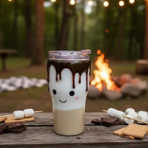 Handgefertigter Smore Becher: Campingausrüstung, Edelstahl