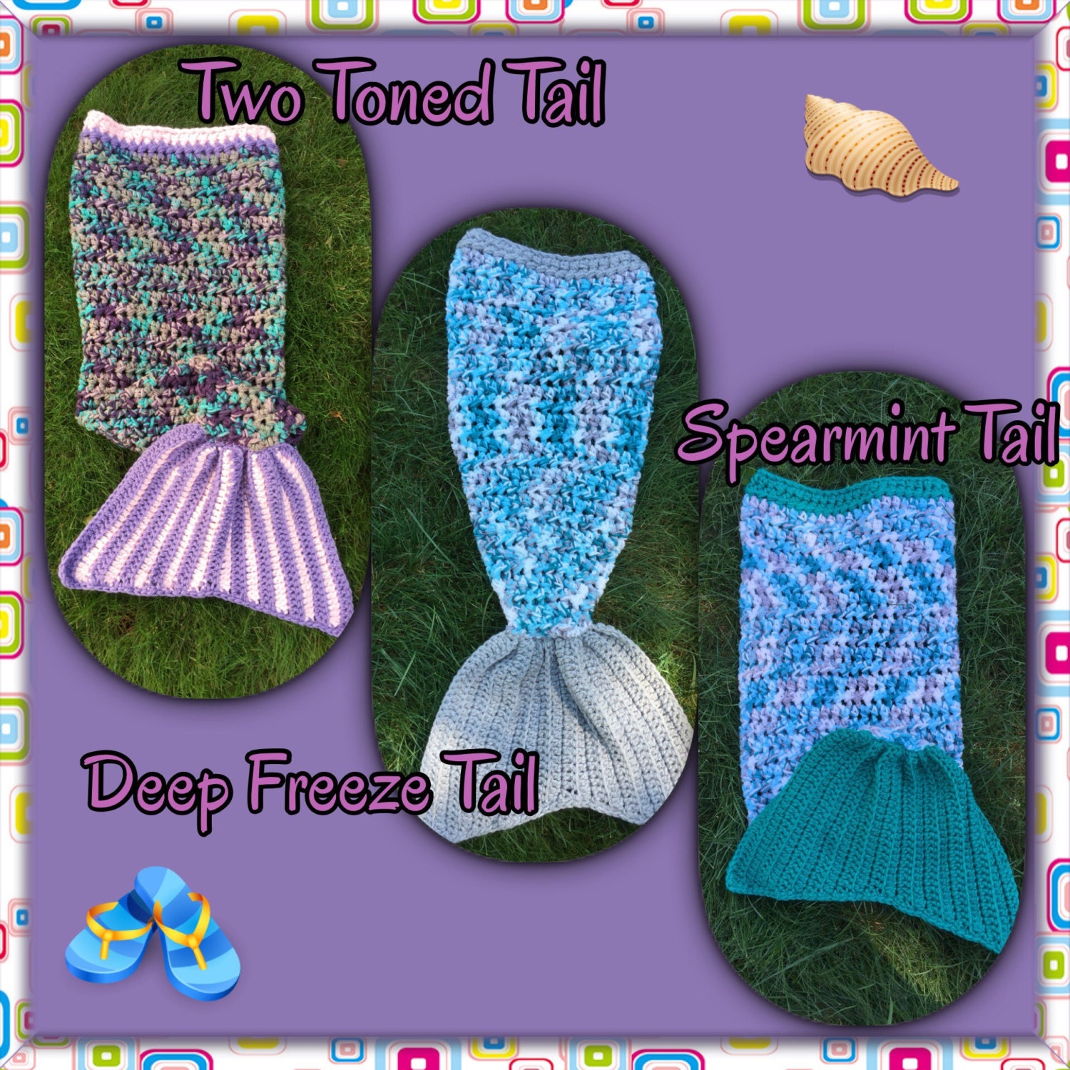 Mermaid Blanket Etsy