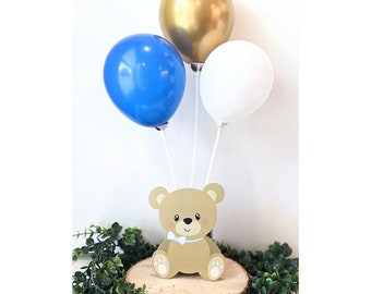 Cuddle Time Teddy Bear cascade Baby Shower Table lustre décoration 50746 Cuddle Time Teddy Bear cascade Baby Shower Table lustre décoration 50746