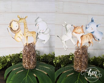 Wild Animal Cutouts Etsy