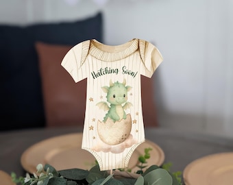 Hatching Soon Dragons Baby Shower Centerpieces Decor (Set of 6)