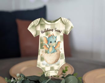 Hatching Soon Dragons Baby Shower Centerpieces Decor (Set of 6)