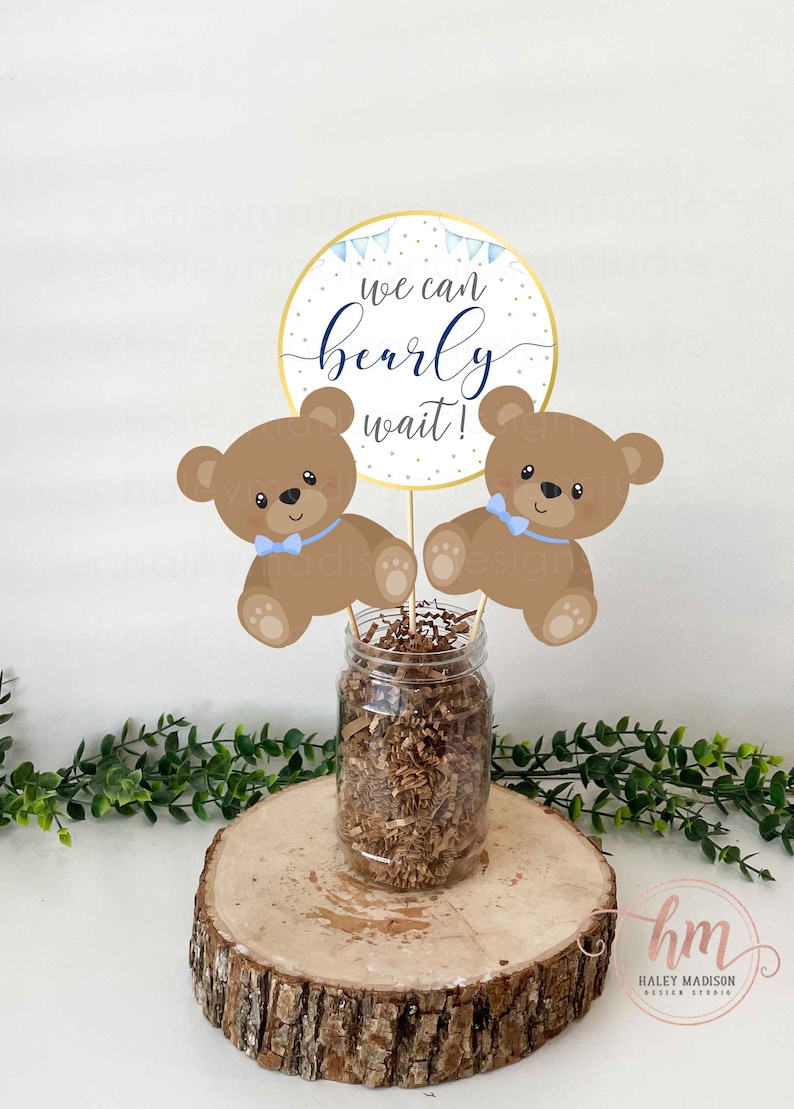I Can Bearly Wait Centerpieces