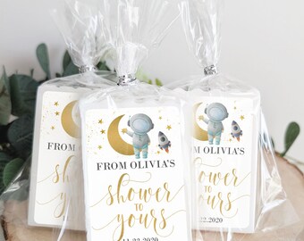 Astronaut Soap Favors, Outer Space Baby Shower Gifts, Lavender Scented