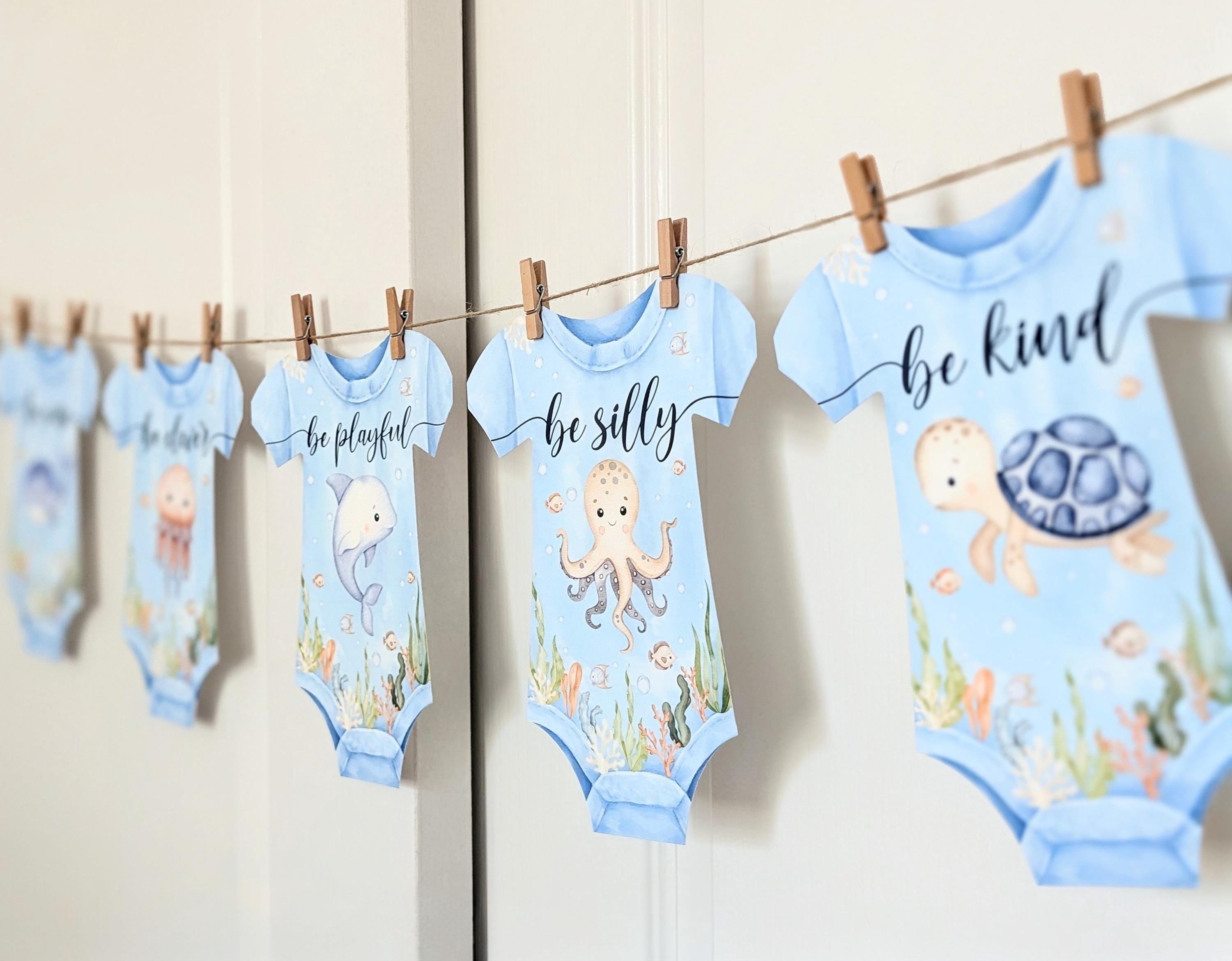 Sea You Soon Baby Shower Banner, Baby Bodysuit Ocean Theme Party - Etsy