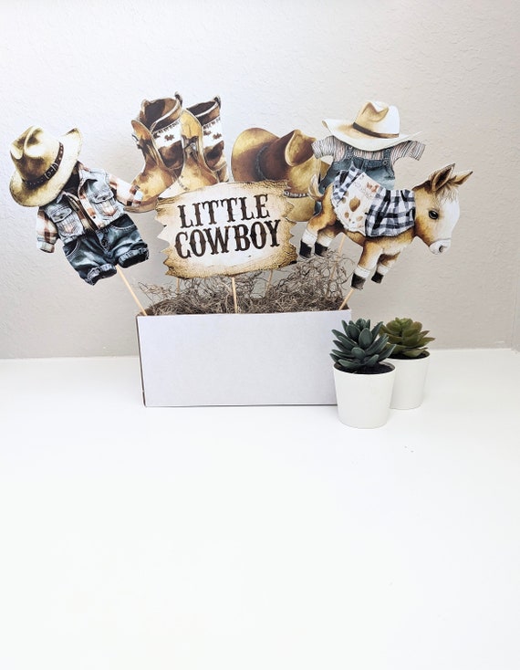 Chuarry 36 Pcs Western Mini Lantern Decor Cowboy Party Decorations