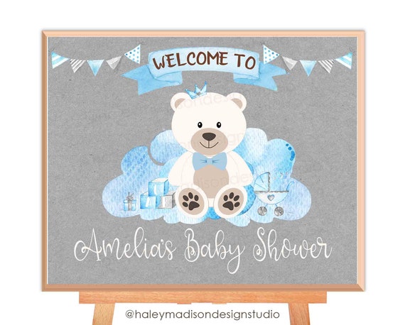 teddy bear for newborn boy