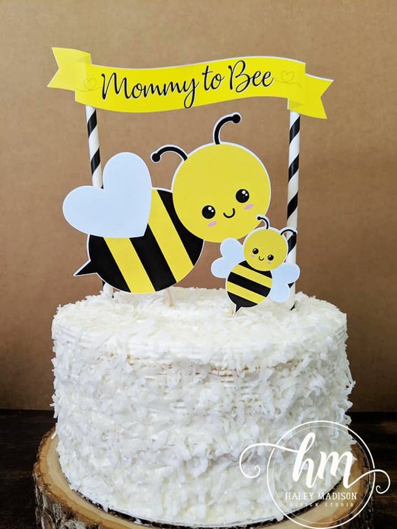 Bee Themed Baby Shower Cake